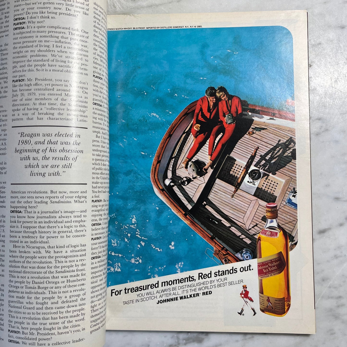 Vintage 80s Playboy Magazine November 1987