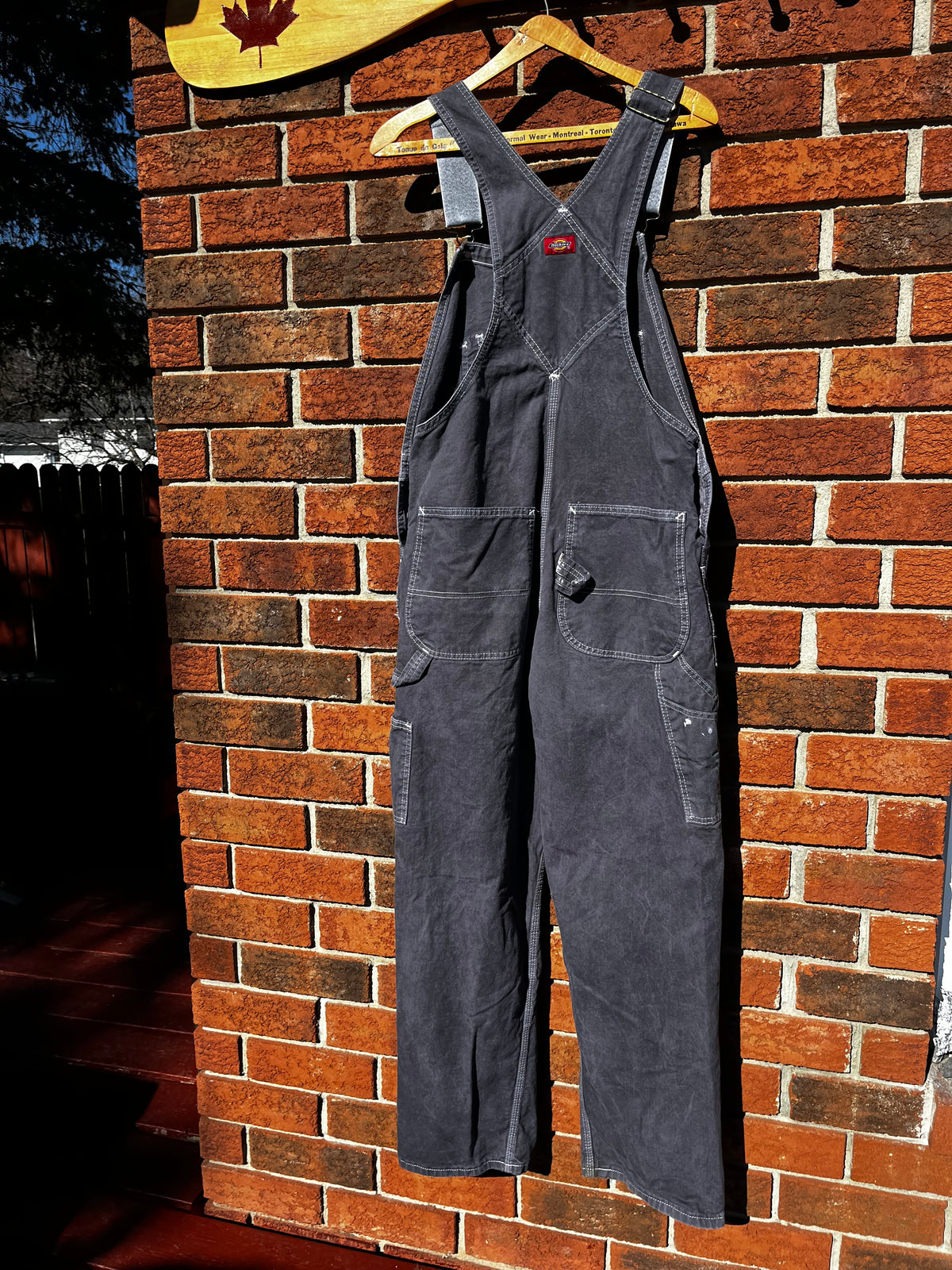 Hand Dyed Dickies Distressed Painters Overalls