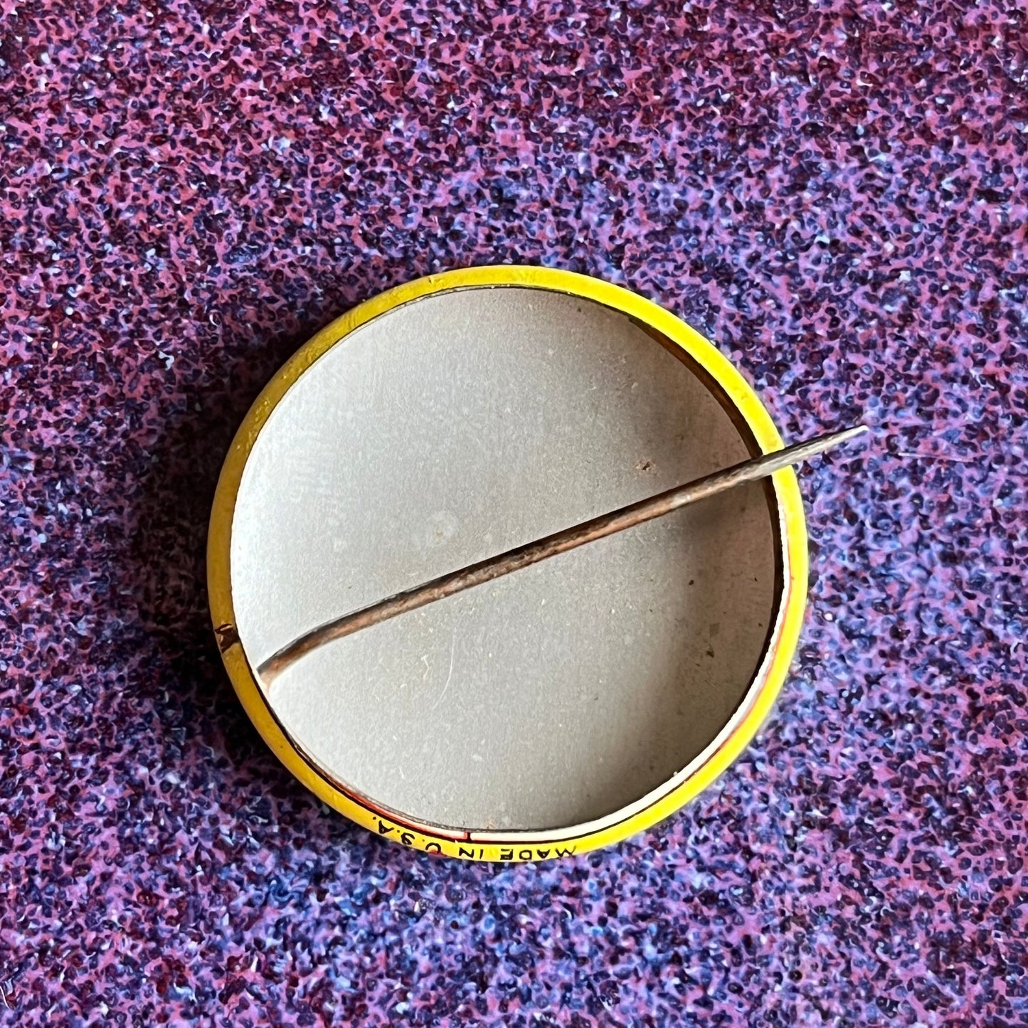 Vintage 50s Smaxey Button / Badge / Pin