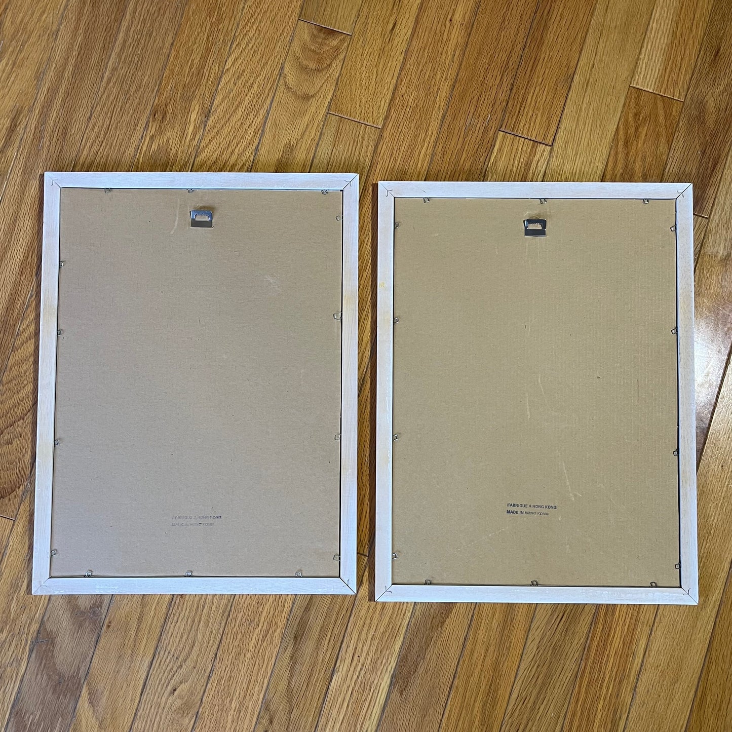 Vintage 80s 'Drops' by Key Deco Street Scene Framed Mirror Pair