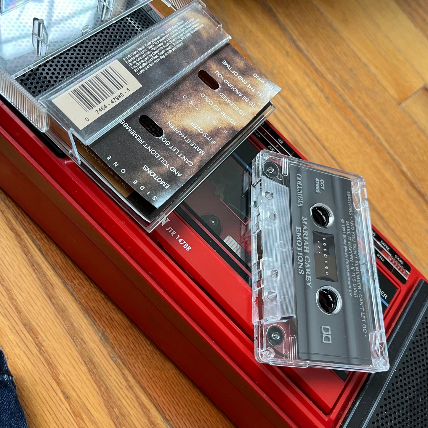 Vintage 1991 Mariah Carey Emotions Cassette Tape