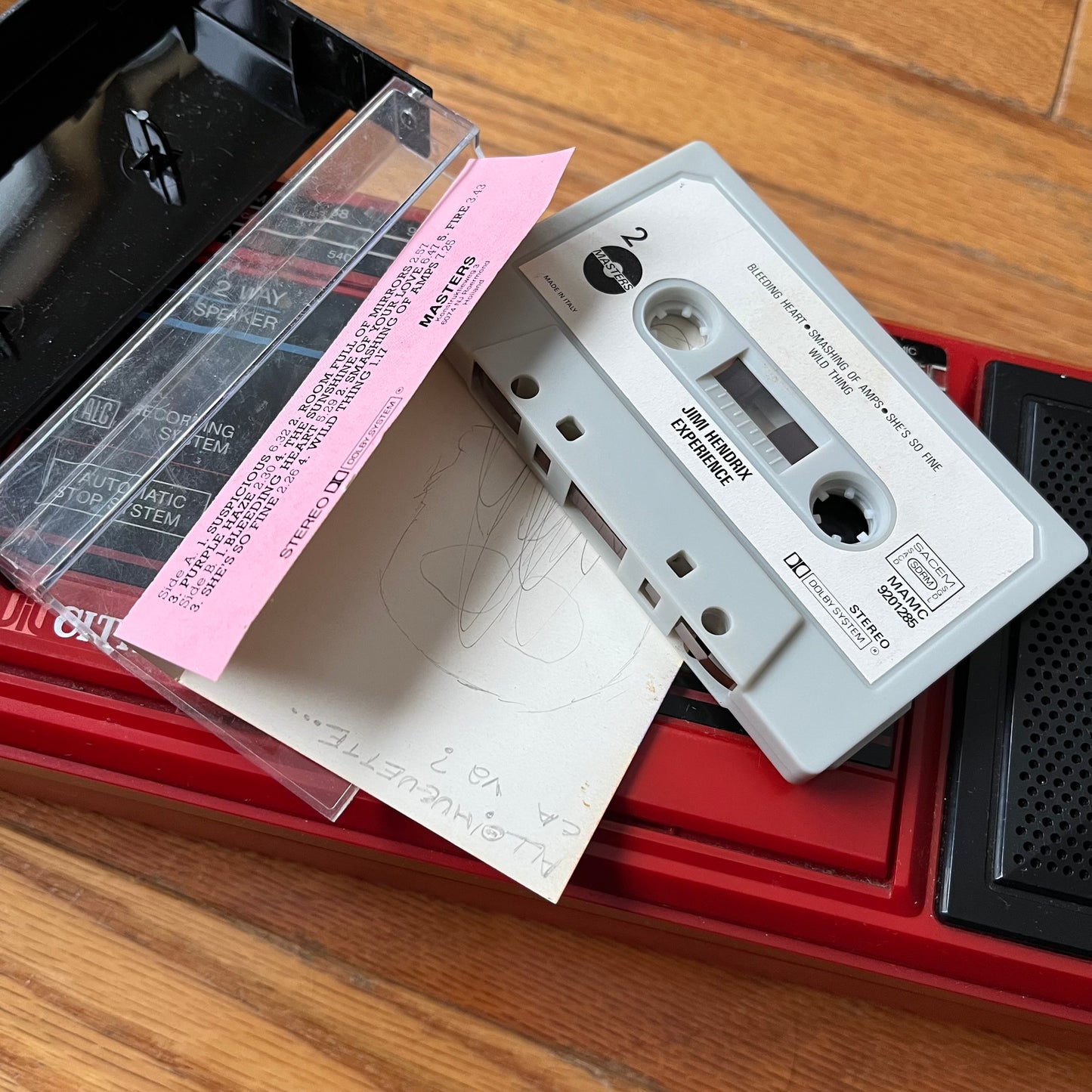 Vintage Jimi Hendrix Experience Cassette Tape