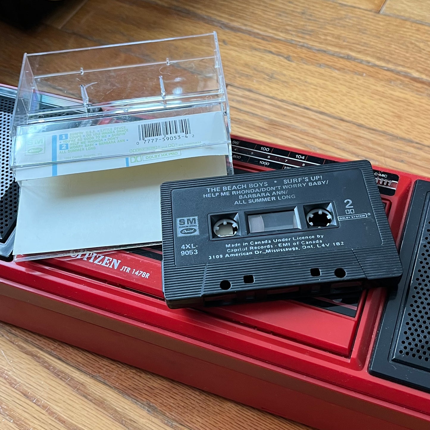 Vintage 1984 The Beach Boys Surf's Up! Cassette Tape