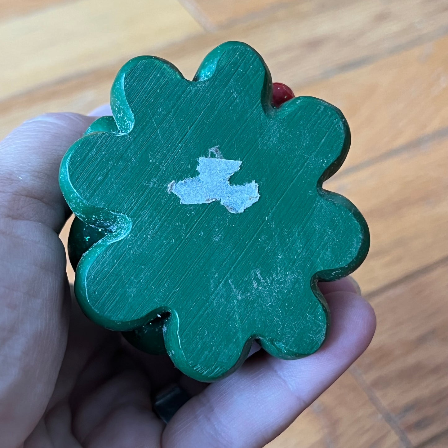 Handmade Clay Christmas Tree Figurine