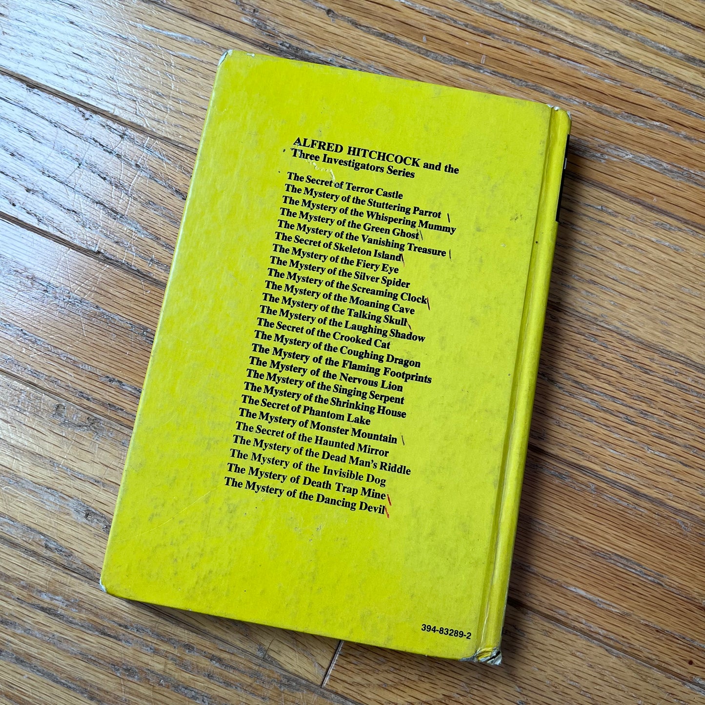 Vintage 1976 The Mystery of the Dancing Devil by Alfred Hitchcock