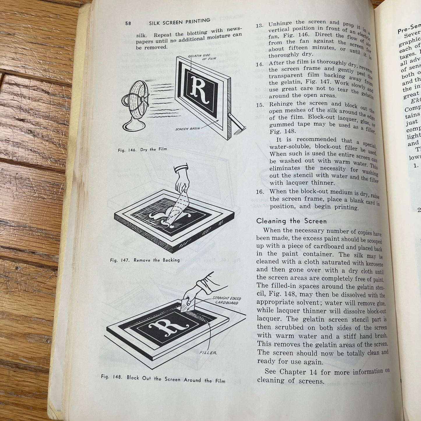 Vintage 1957 Silk Screen Printing by Eisenberg & Kafka