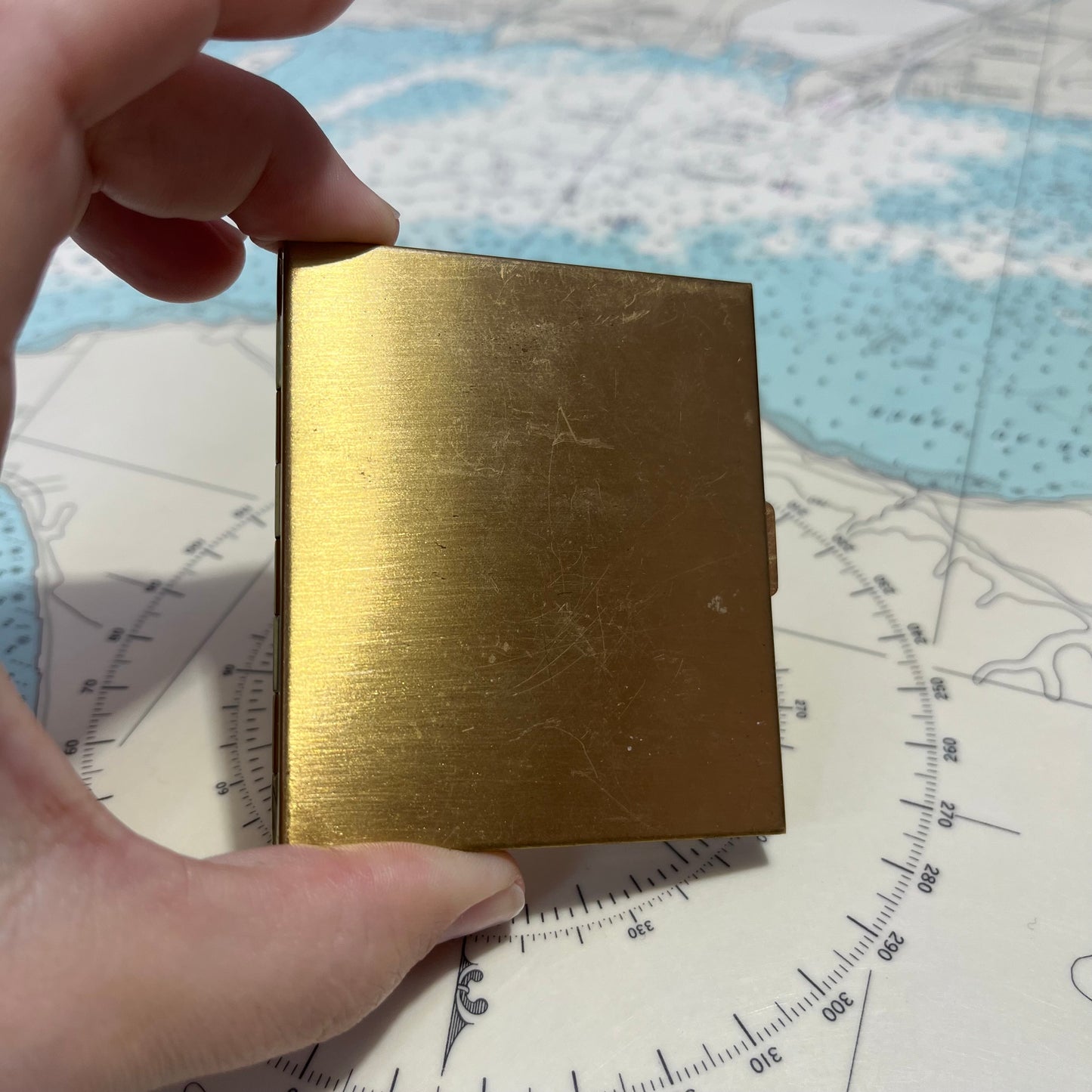 Vintage Mother of Pearl Compact