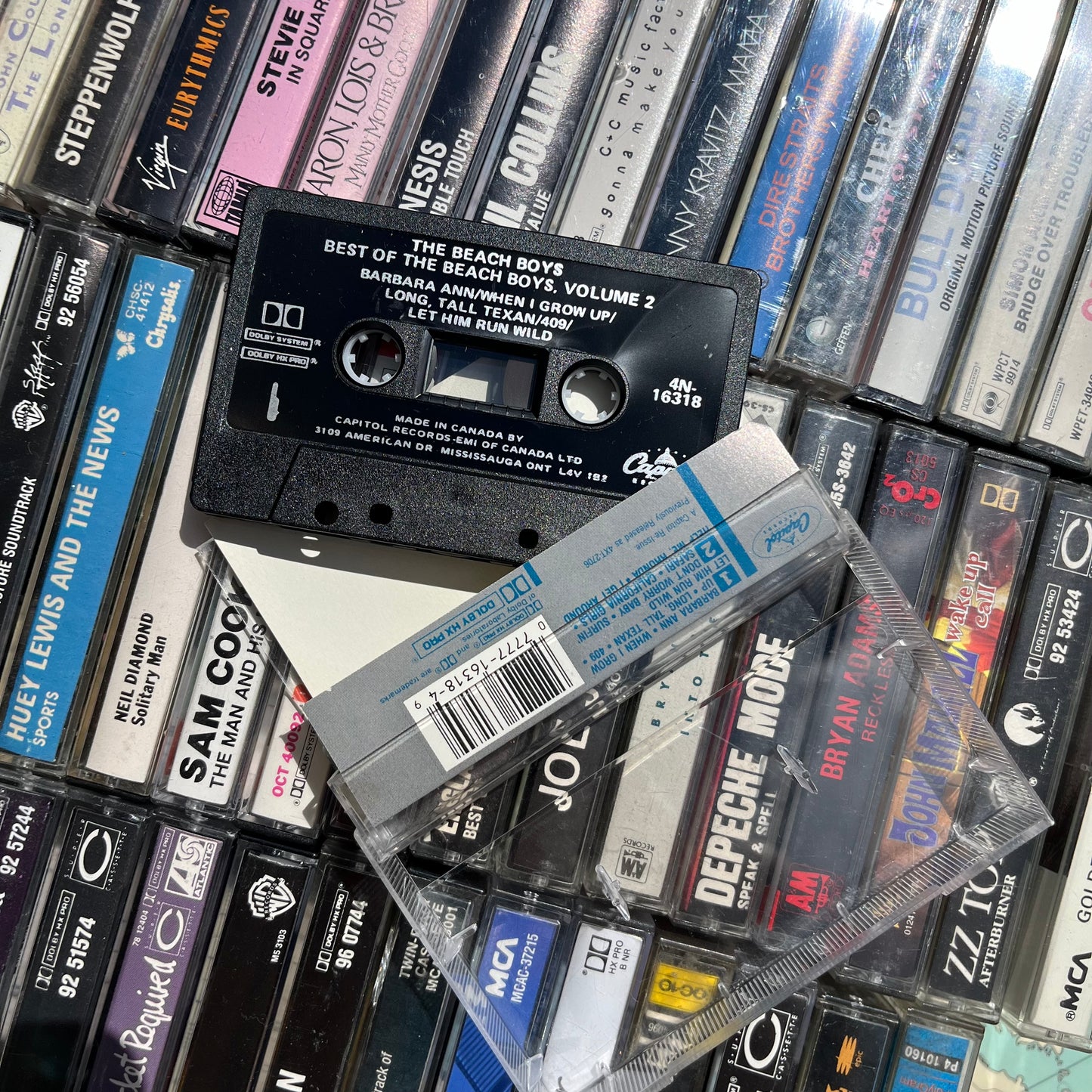 Vintage Best of the Beach Boys Vol. 2 Cassette Tape