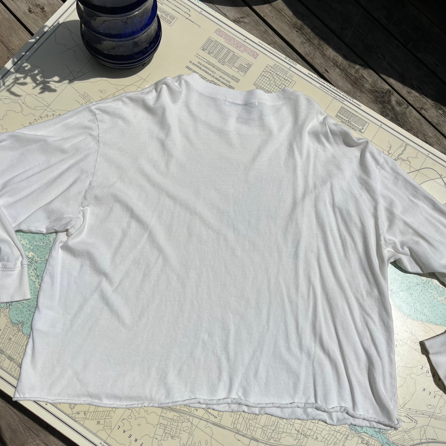 Daydreamer TLC Cropped Graphic Long Sleeve Tee