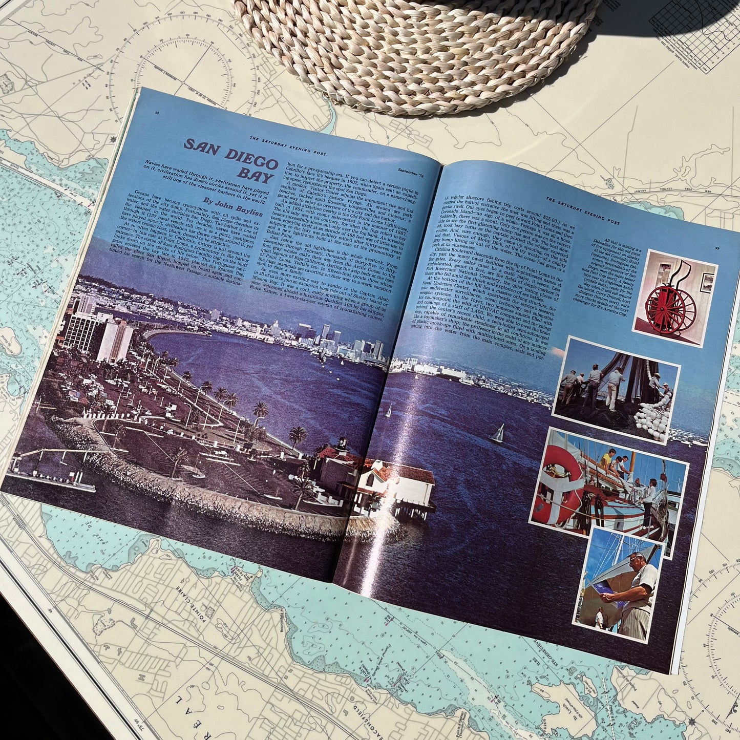 Vintage September 1976 The Saturday Evening Post Magazine with Carol Burnett