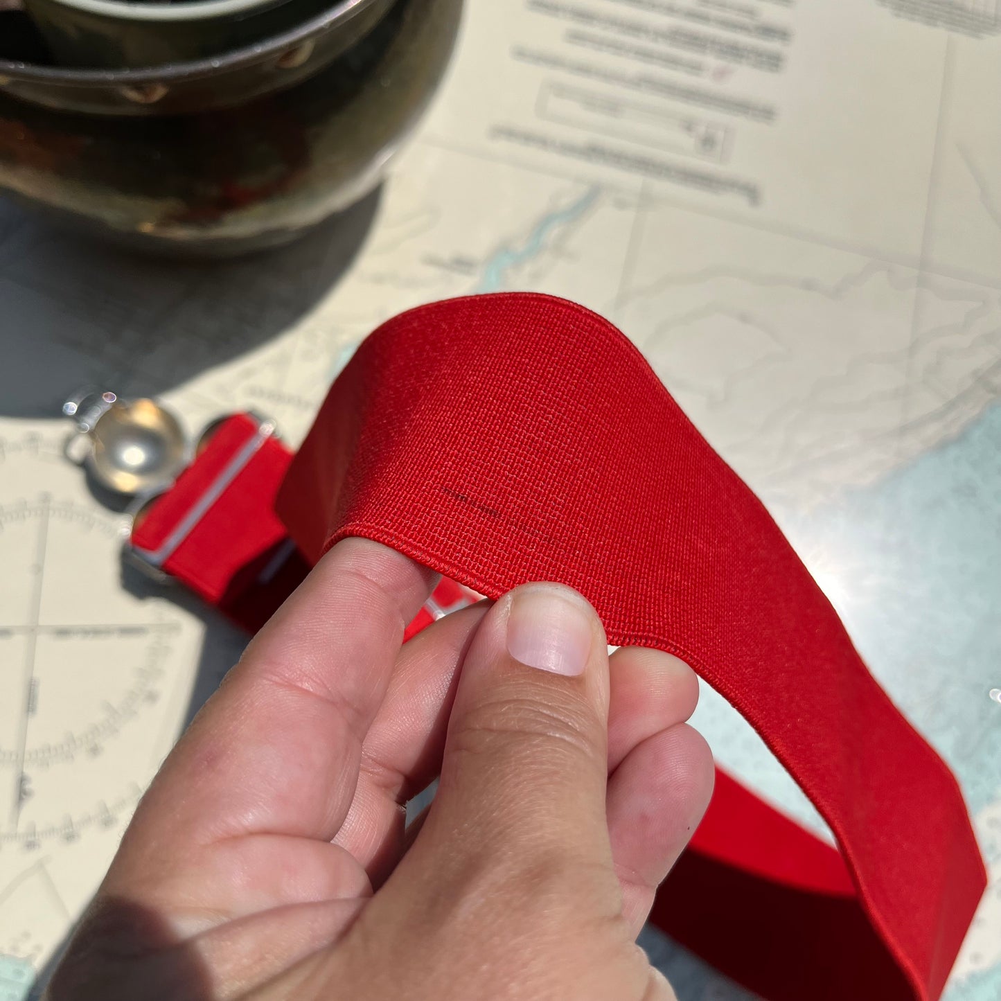 Vintage 80s Mod Silver Bubble Belt