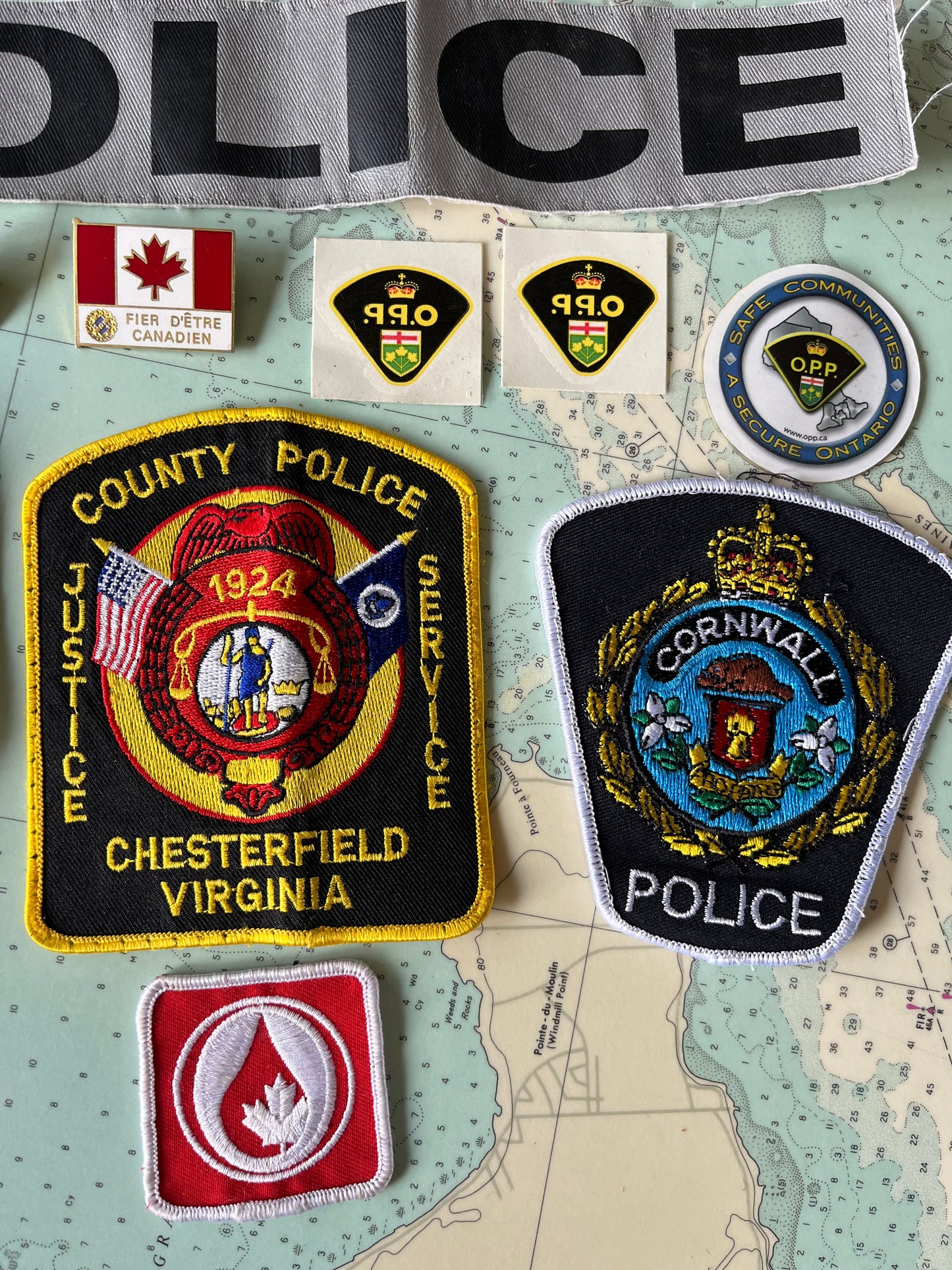 Vintage Collection of Police Badges