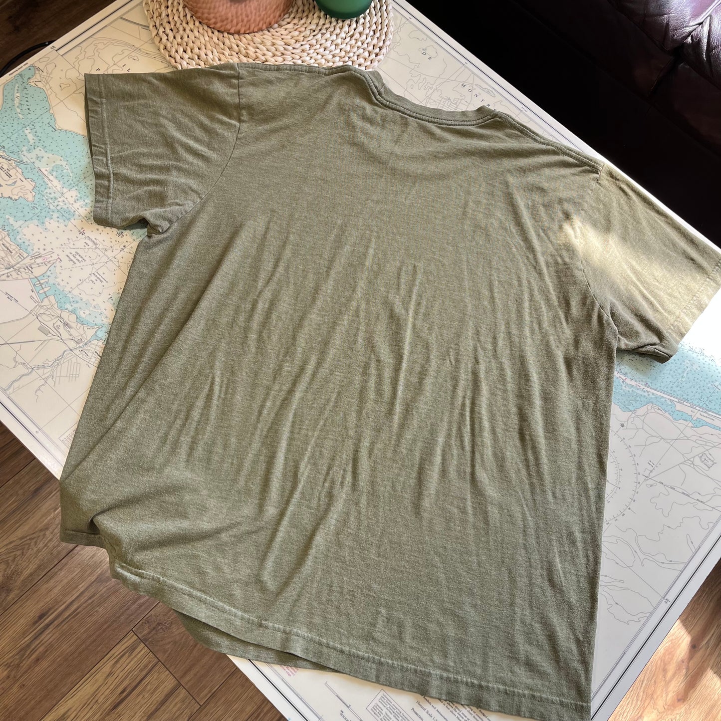 Army Green MTV Graphic Tee Shirt