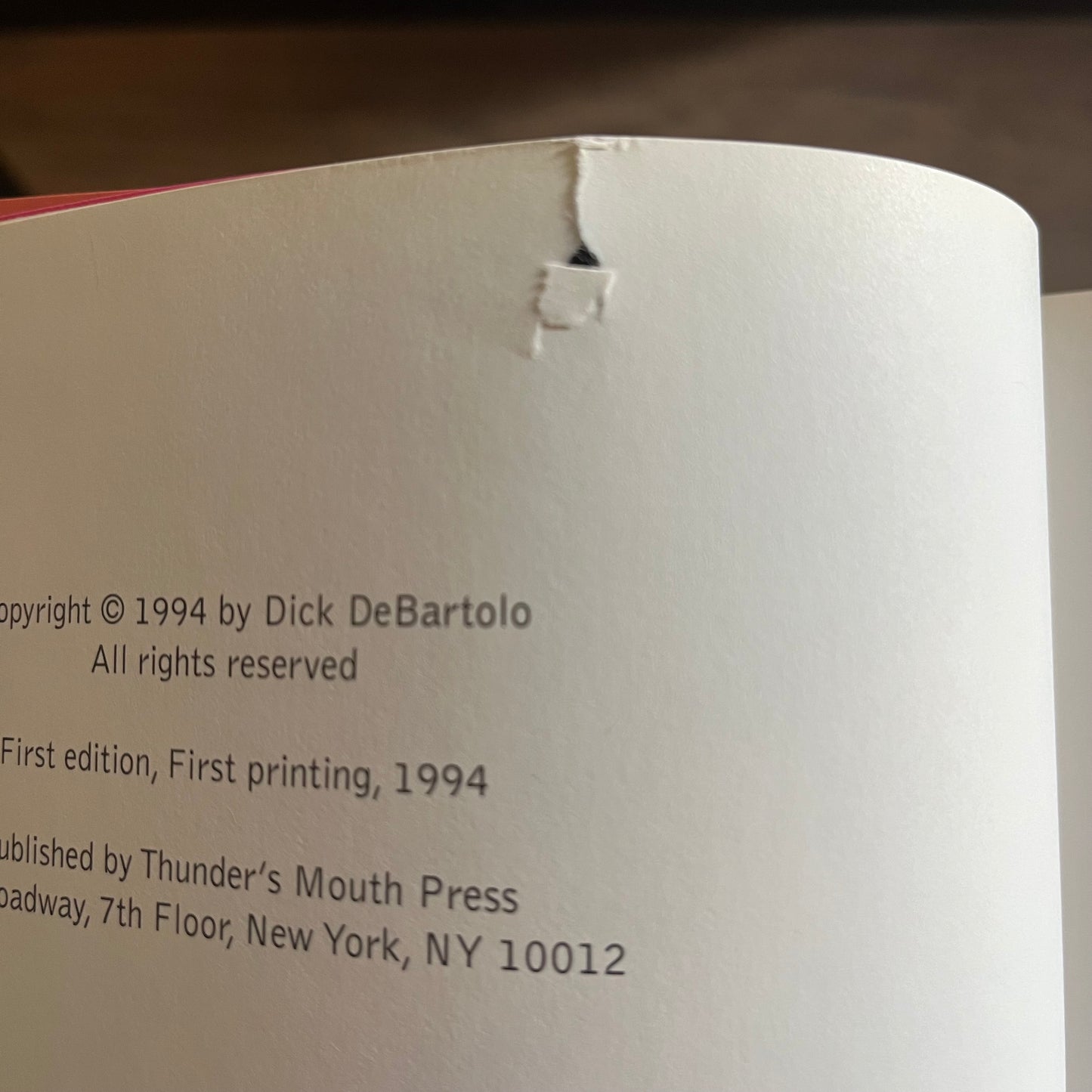 Vintage 1994 MAD Good Days and Mad Memoir by Dick Debartolo First Edit.