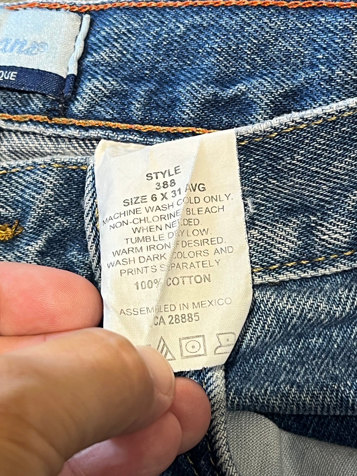 Vintage Cut Off Penmans Jean / Denim Shorts