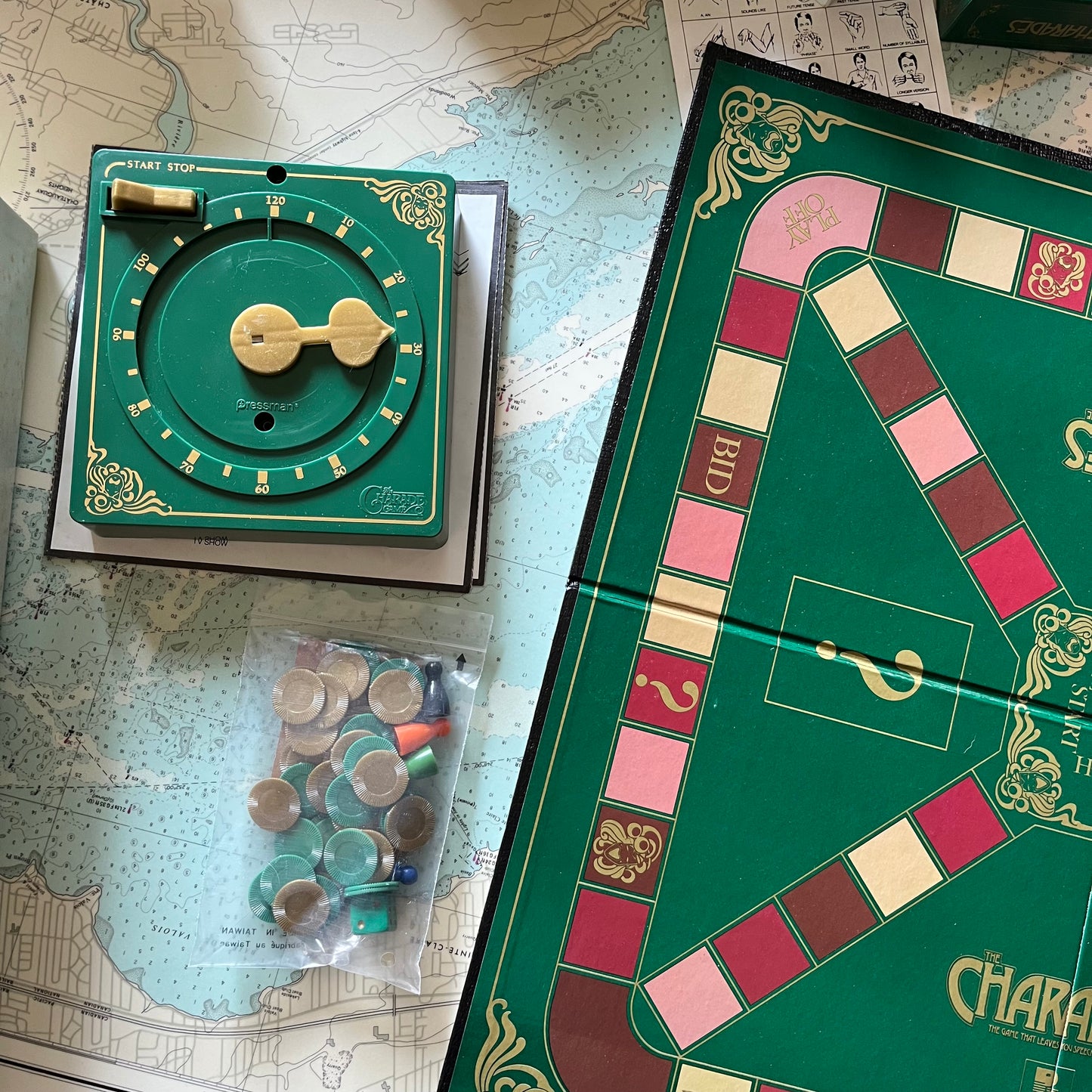 Vintage 1984 The Charades Game