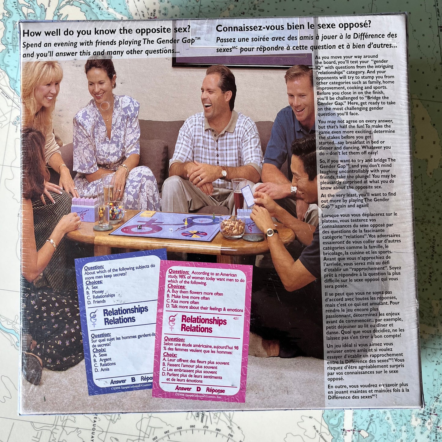 Vintage 90s The Gender Gap Game NIB