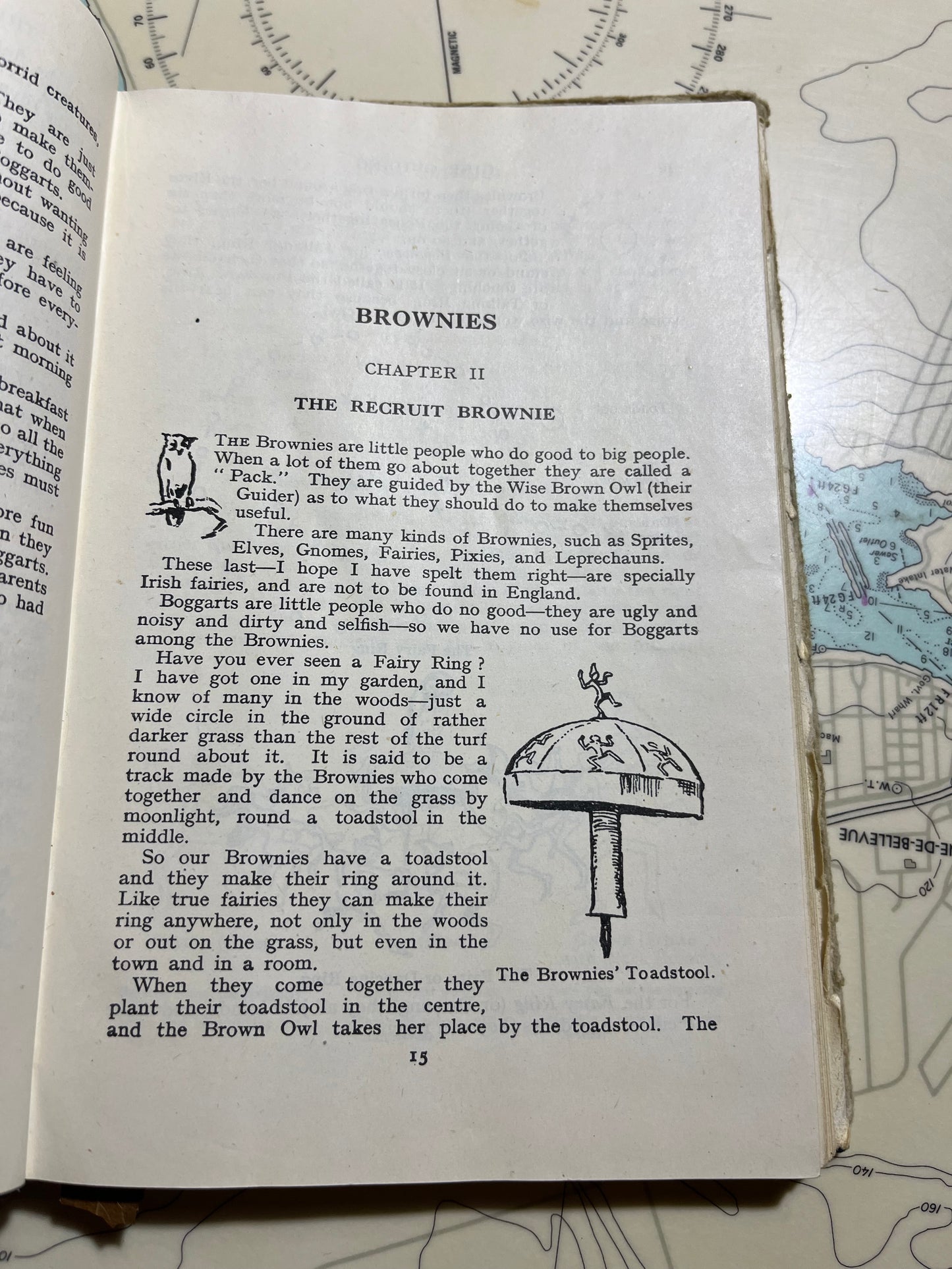 Vintage 1918 Girl Guiding Lord Baden Powell of Gilwell Book