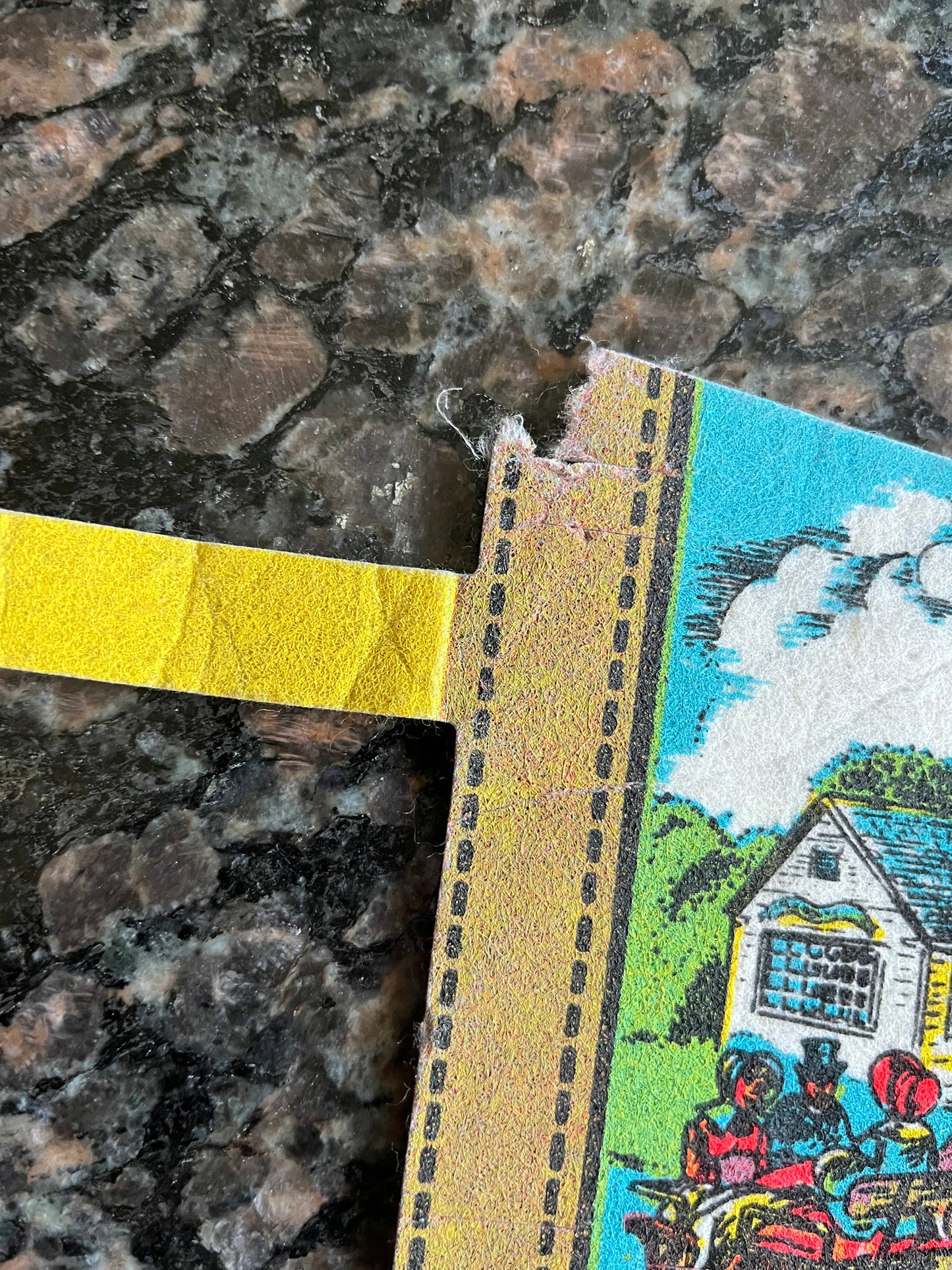 Vintage Town of Smithville New Jersey Felt Pennant