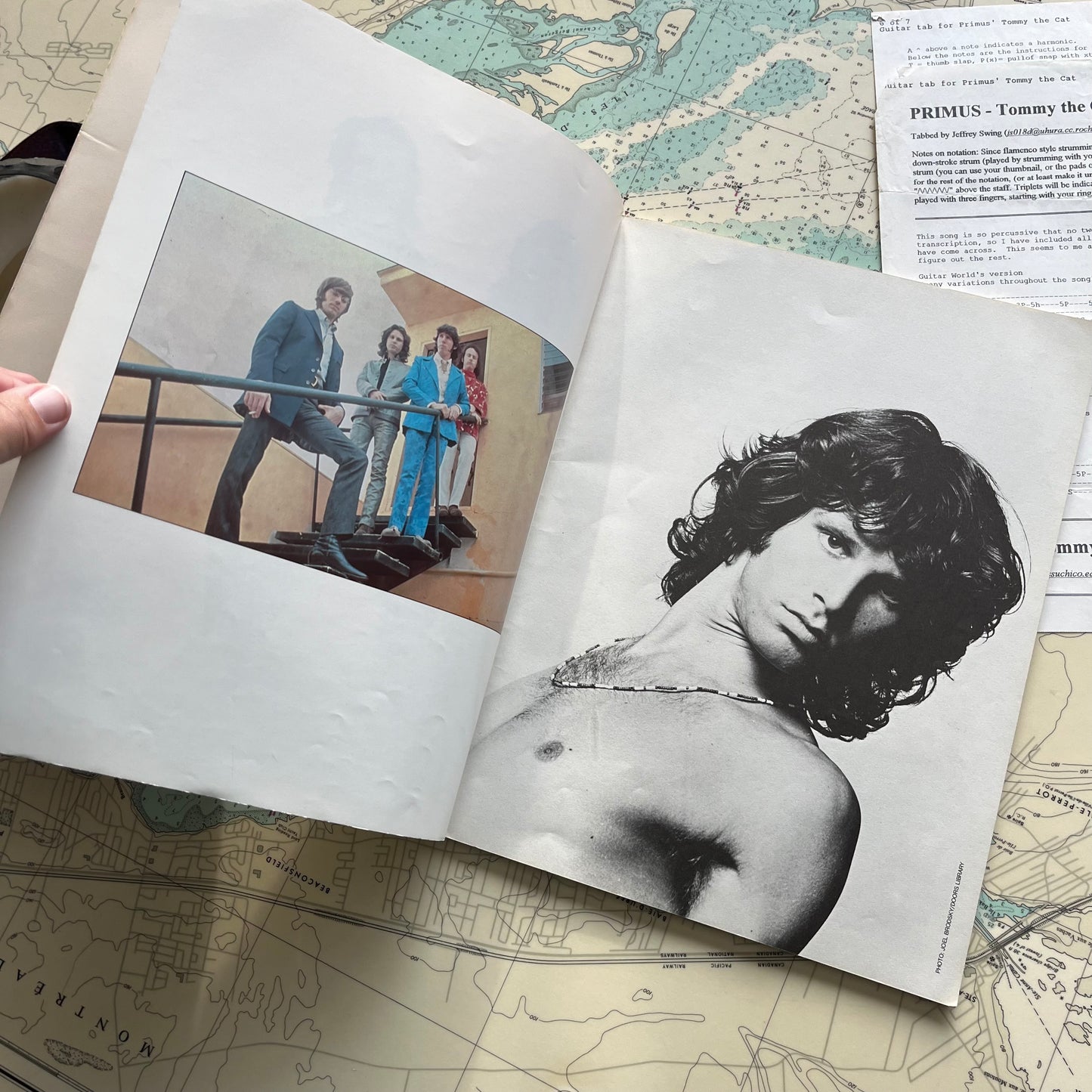 Vintage 1983 The Doors Greatest Hits Piano / Vocal Chords Book