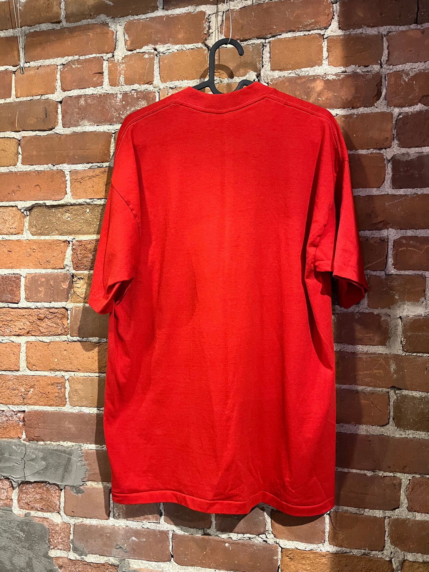 Vintage 90s SUNY Plattsburgh New York Graphic Single Stitch Tee Shirt