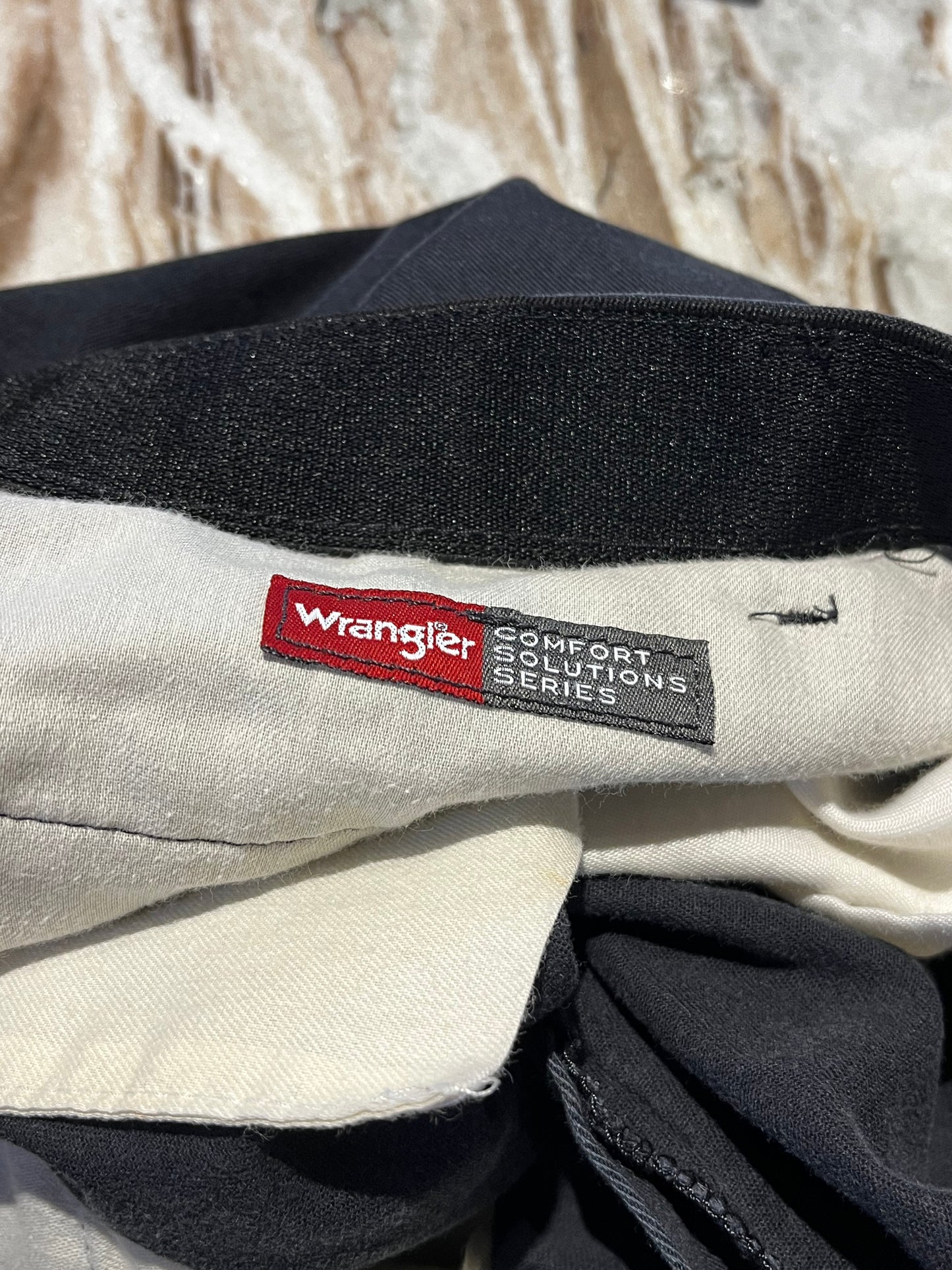 Vintage Black Wrangler Trousers