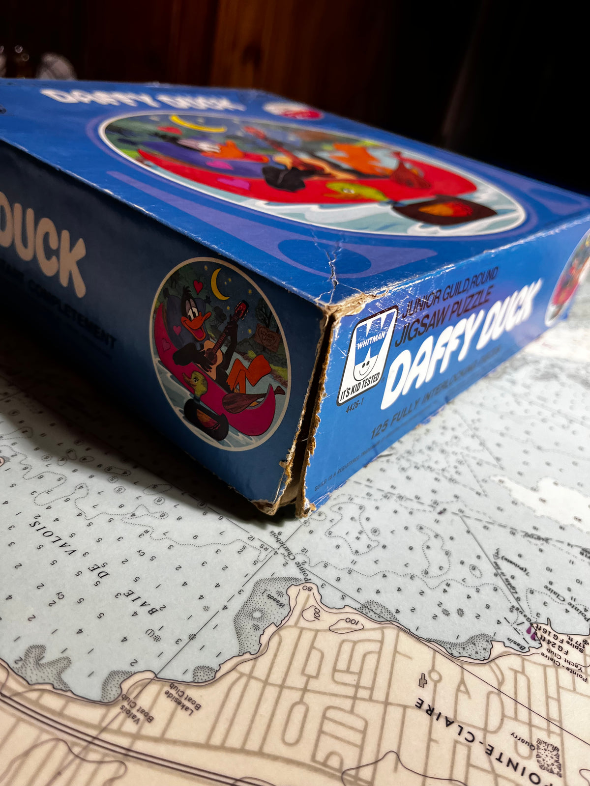 Vintage 1979 Daffy Duck Looney Tunes Puzzle