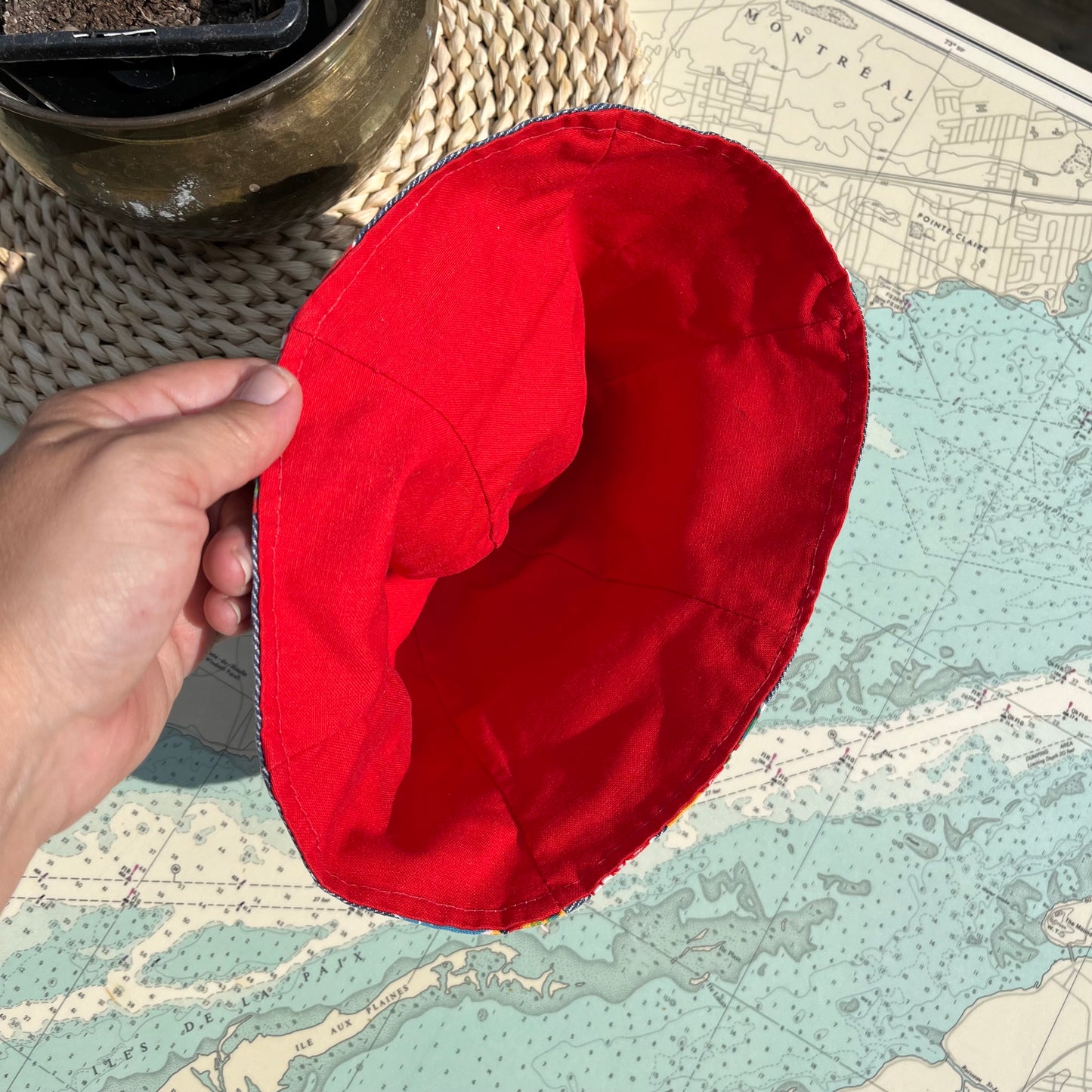 Vintage Raggedy Anne Tulip Style Children’s Bucket Hat