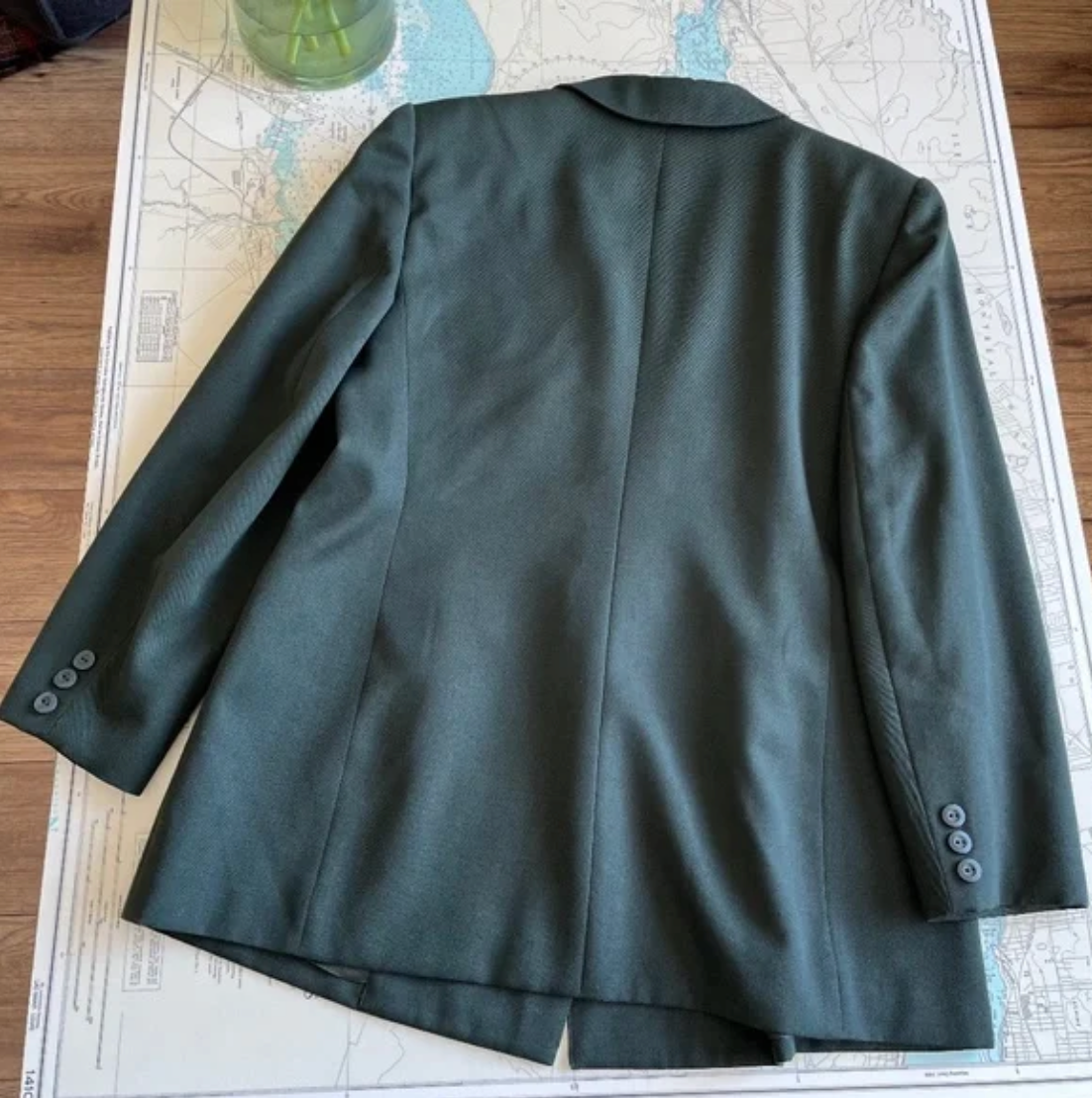 Vintage 90s Forest Green Braemar Petites Jacket