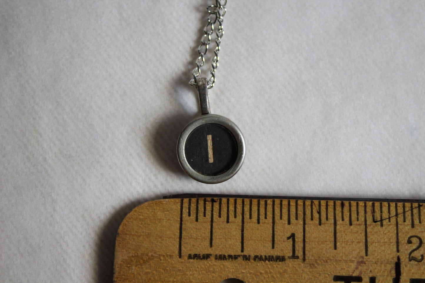 Typewriter Key Necklace I