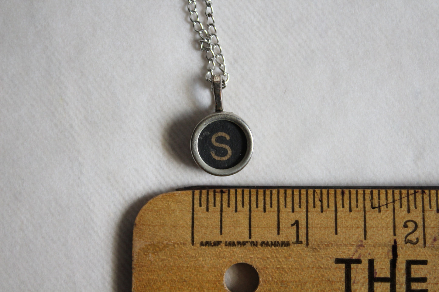 Typewriter Key Necklace S