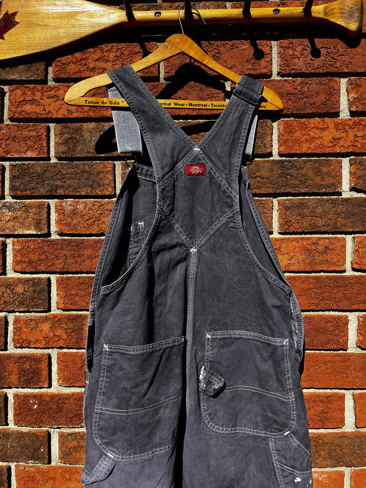Hand Dyed Dickies Distressed Painters Overalls