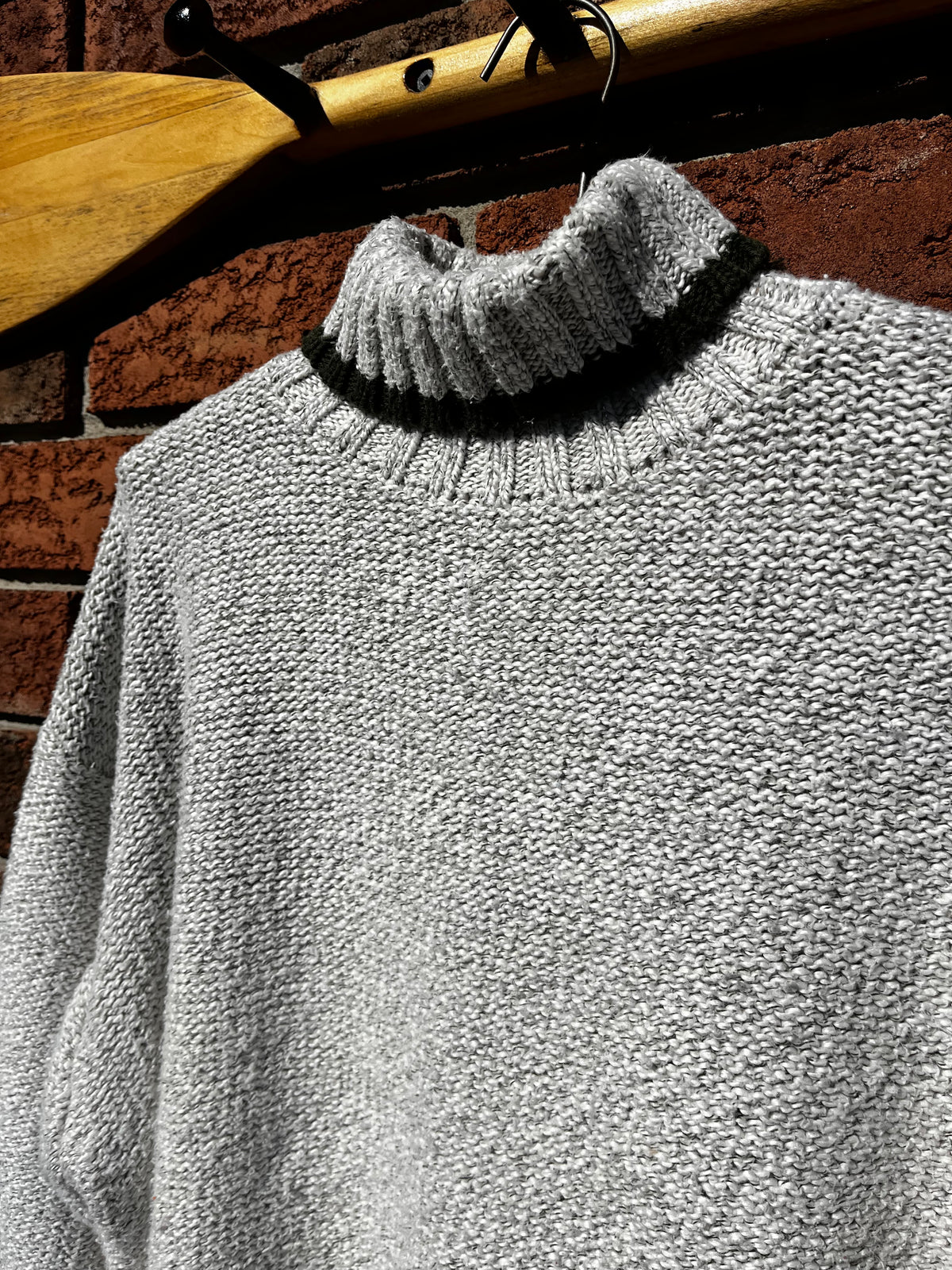 Vintge 90s BC Clothing Cotton Knit Turtleneck