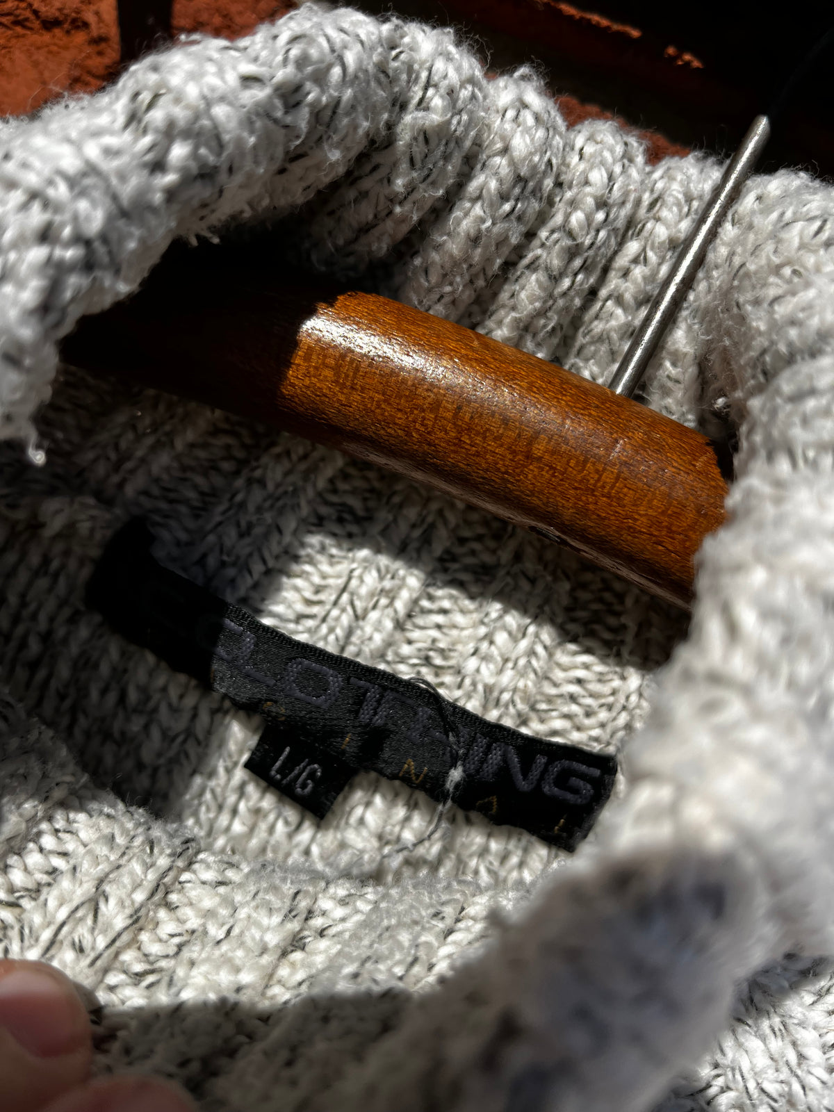 Vintge 90s BC Clothing Cotton Knit Turtleneck