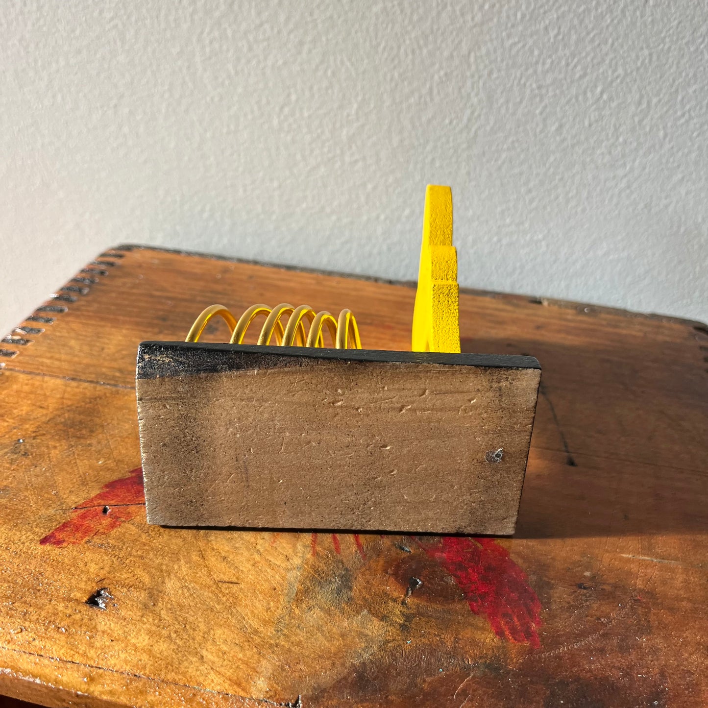 Vintage 70s Butterfly Mail Holder