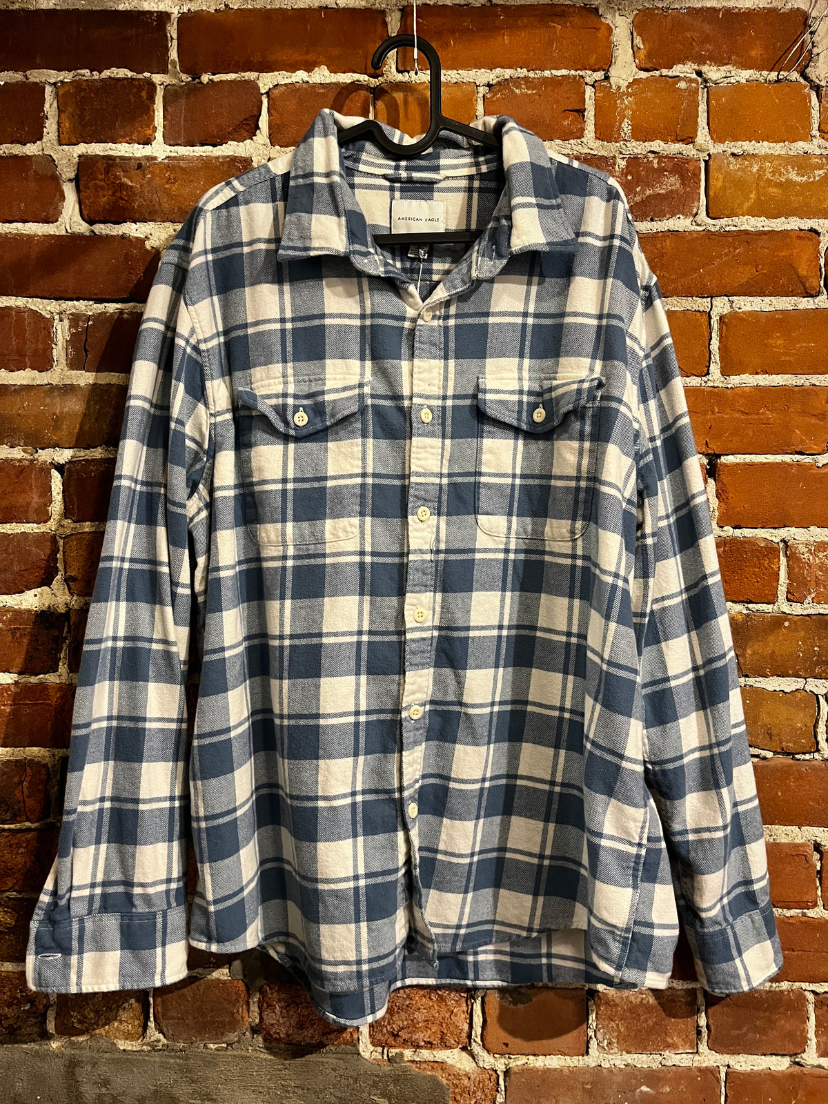 Vintage Rolling Stones Tie Dye Flannel Mash Up Button Up