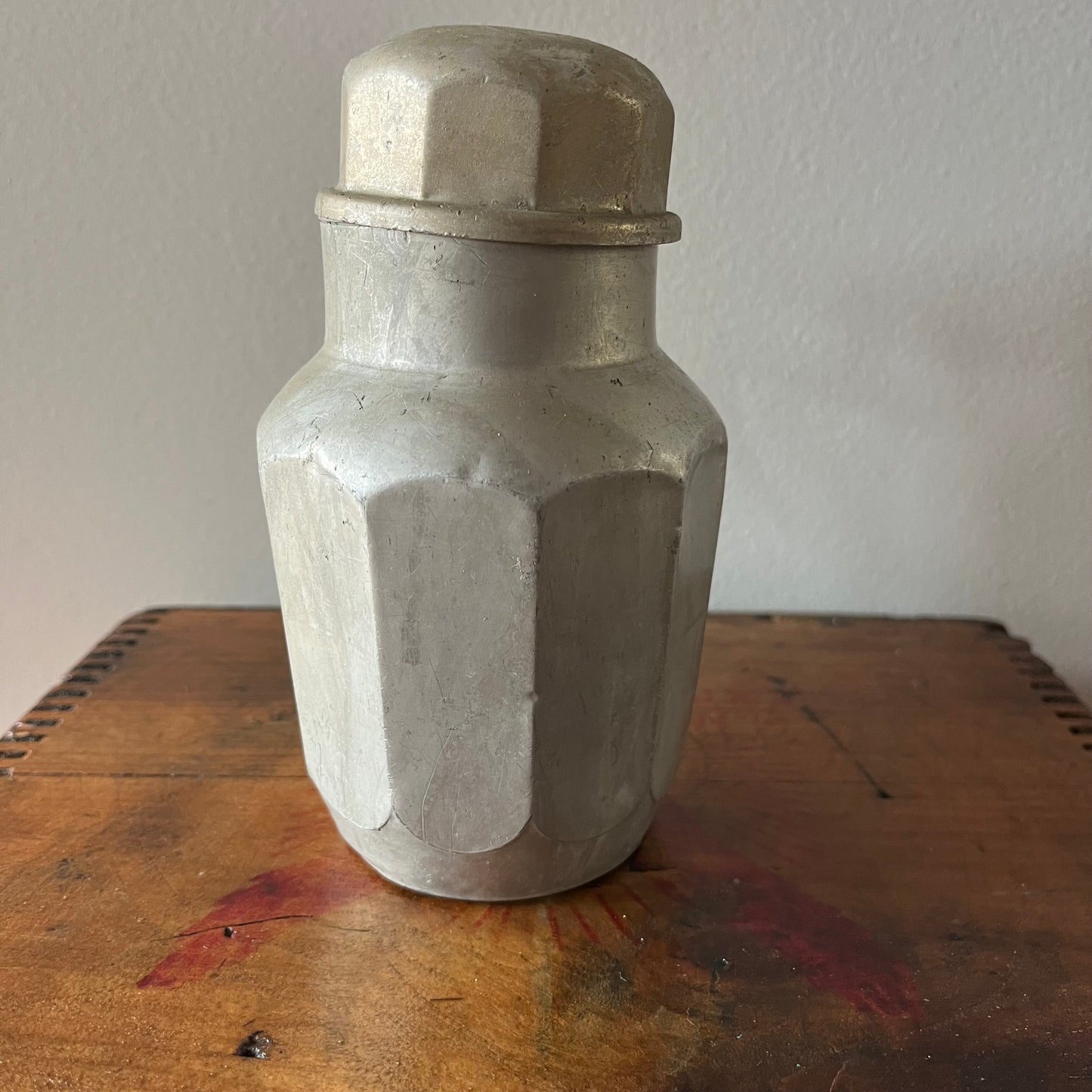 Vintage Viko Aluminum Hinged Pitcher