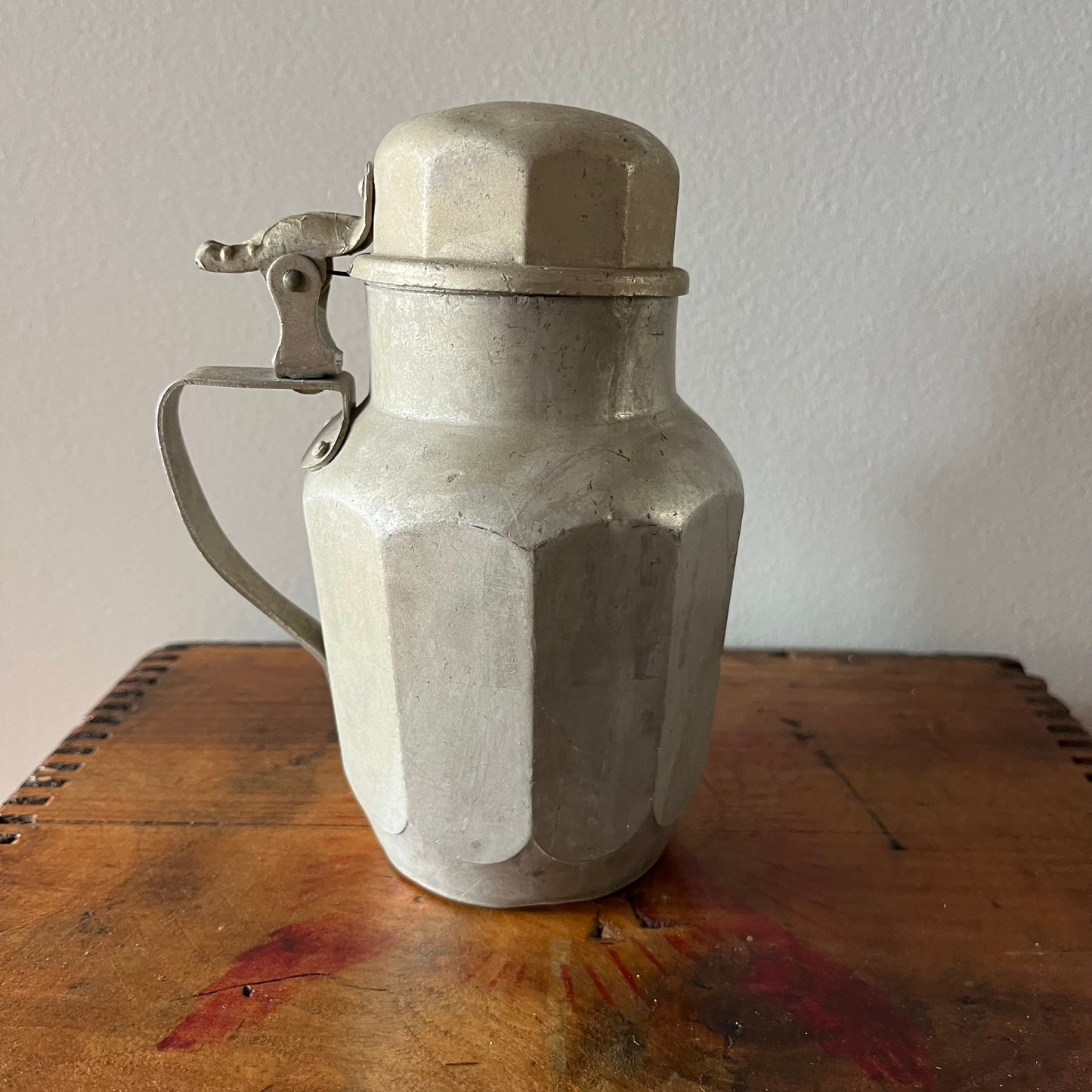 Vintage Viko Aluminum Hinged Pitcher