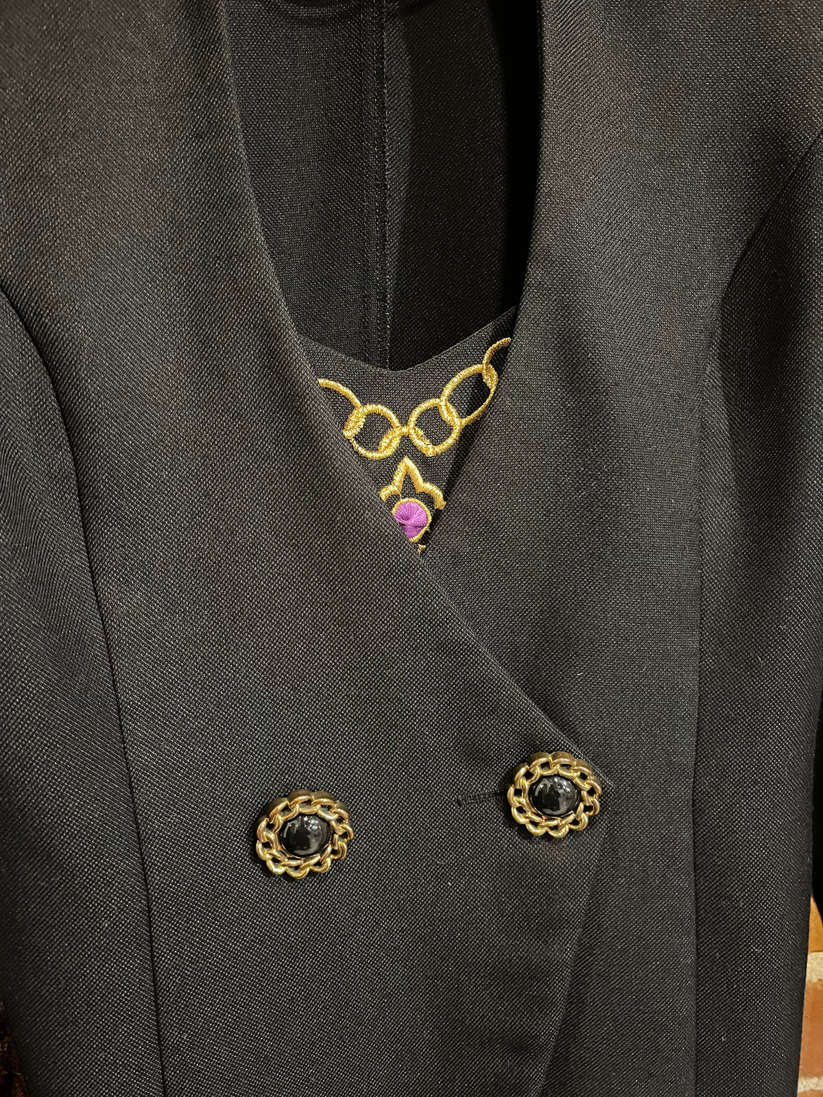 Vintage 90s Glam Joseph Ribkoff Dress and Blazer Set