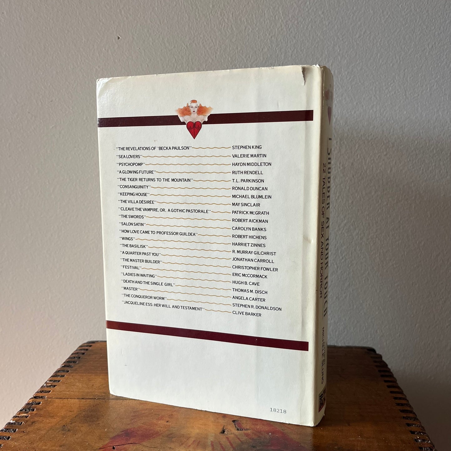 Vintage 1991 I Shudder At Your Touch 22 Tales Of Sex & Horror