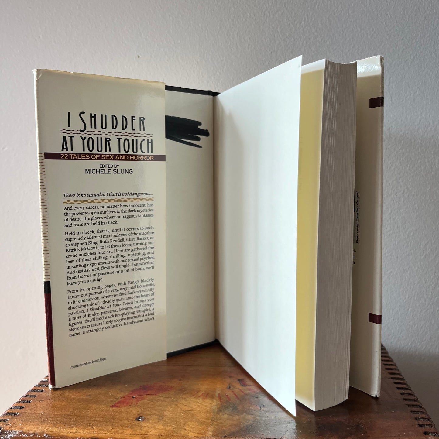 Vintage 1991 I Shudder At Your Touch 22 Tales Of Sex & Horror