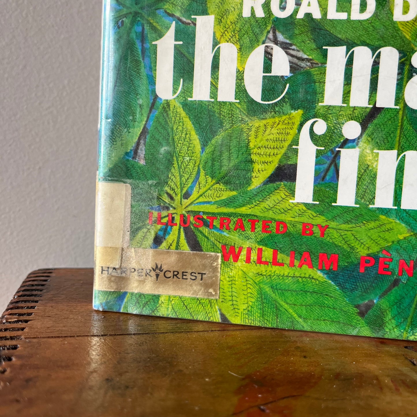 Vintage Roald Dahl The Magic Finger Hardcover Book