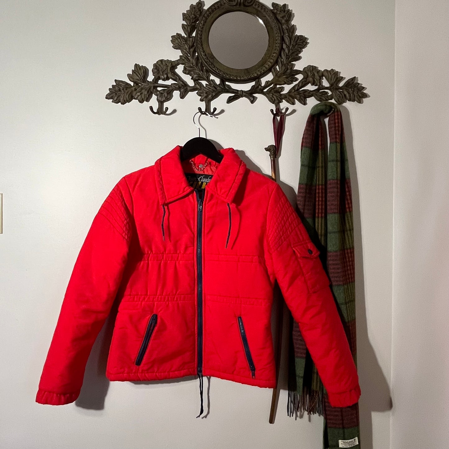 Vintage Jean Claude Killy Red Ski Bunny Jacket