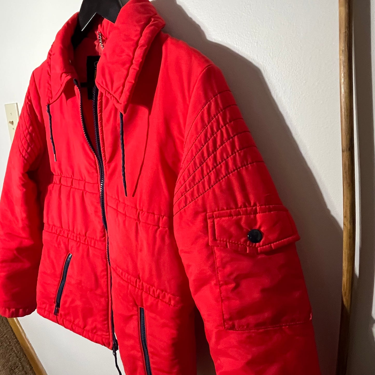 Vintage Jean Claude Killy Red Ski Bunny Jacket