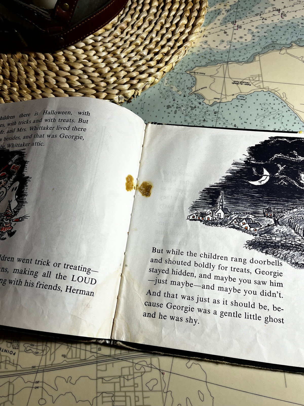 Vintage 1958 Georgie’s Halloween Book