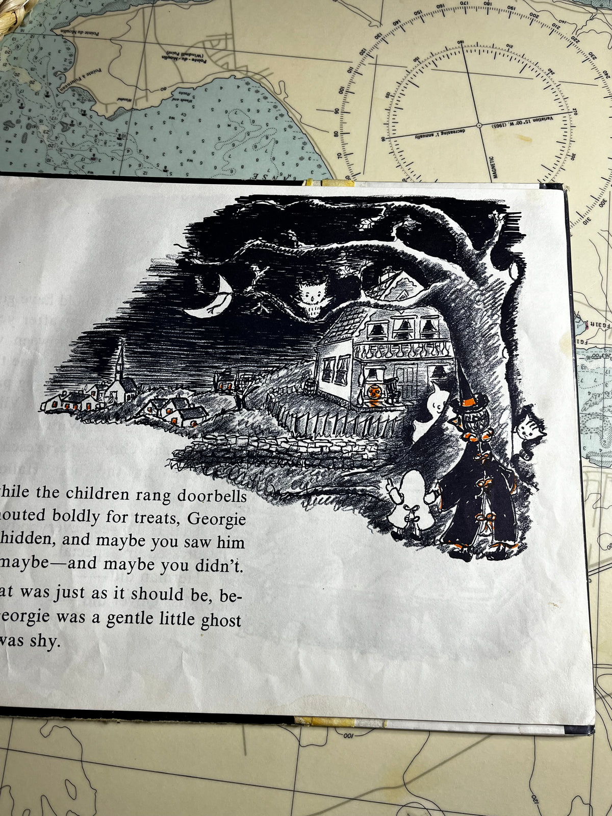 Vintage 1958 Georgie’s Halloween Book