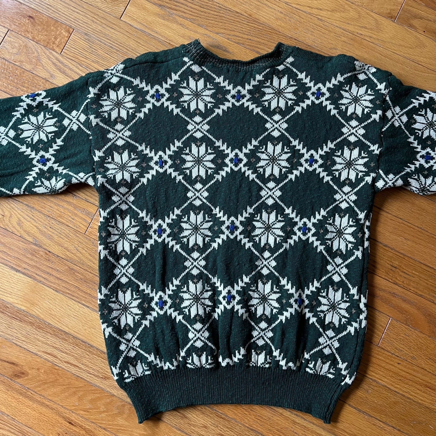 Vintage 90s Claiborne Cotton Knit Sweater