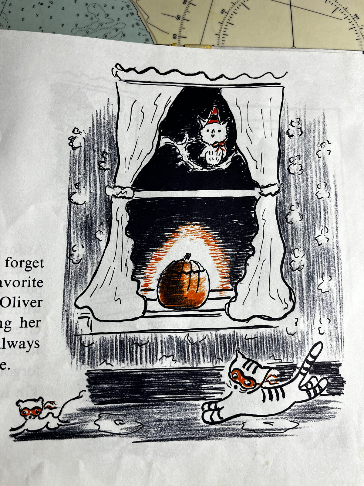 Vintage 1958 Georgie’s Halloween Book