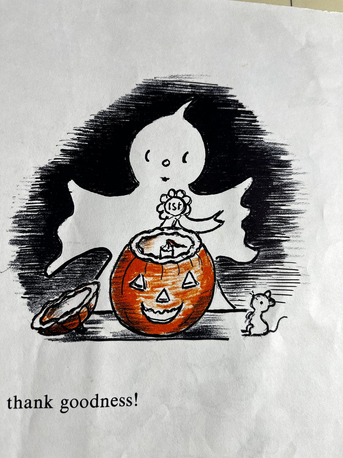 Vintage 1958 Georgie’s Halloween Book