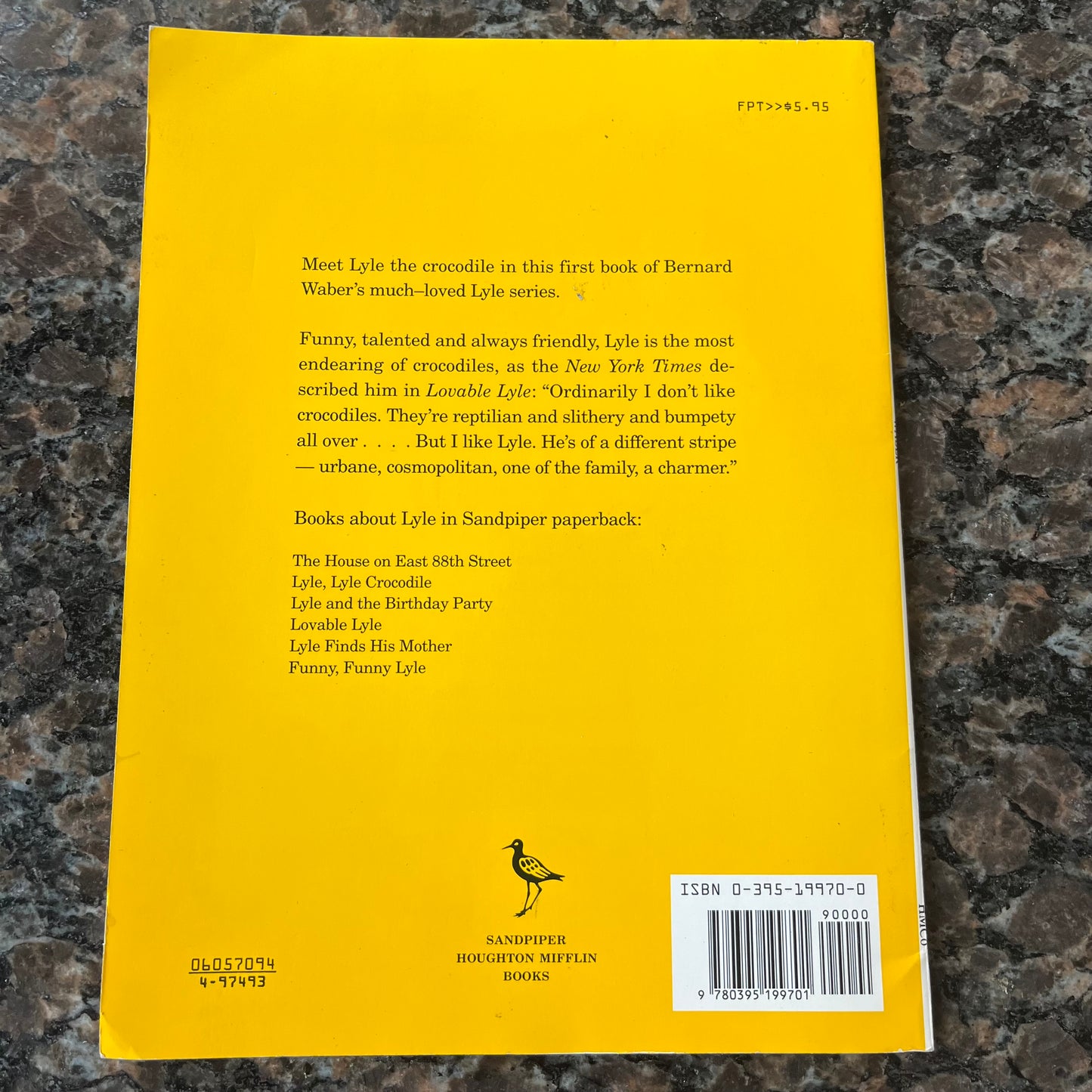 Vintage Lyle, Lyle Crocodile Book Lot by Bernard Waber